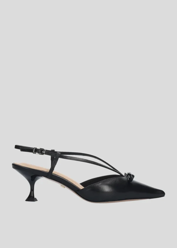 SATINA HEEL SANDALS 55
