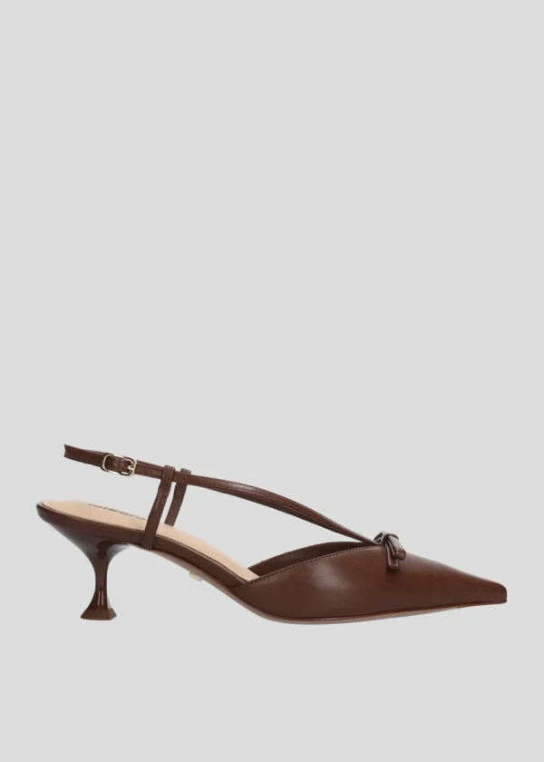 SATINA HEEL SANDALS 55