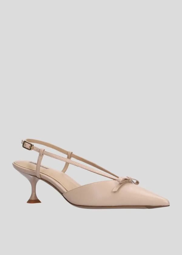 SATINA HEEL SANDALS 55
