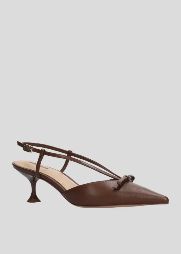 SATINA HEEL SANDALS 55