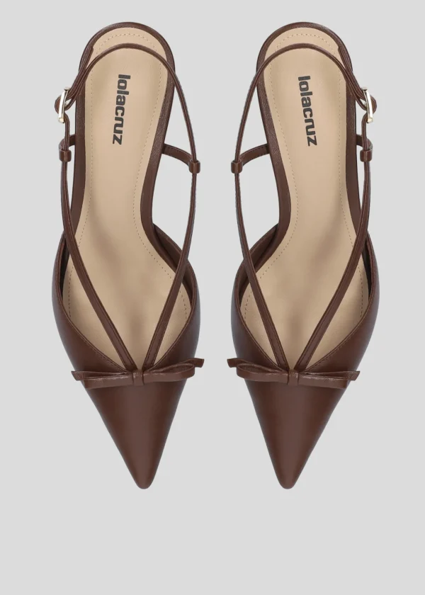 SATINA HEEL SANDALS 55