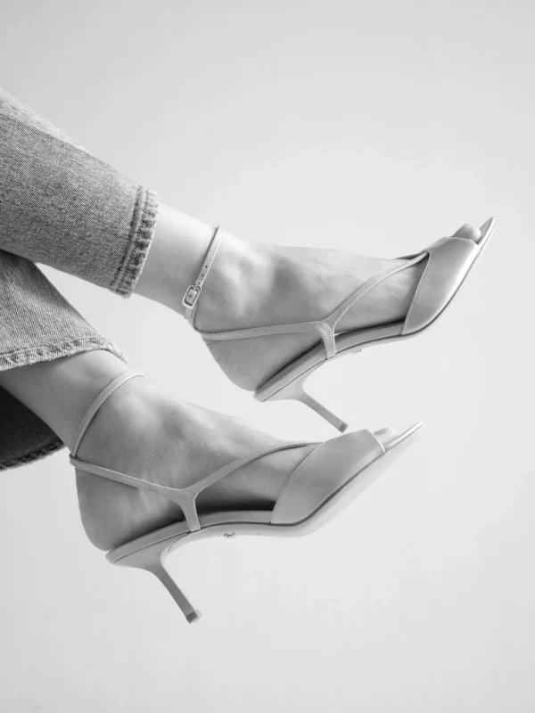 STREEP HEEL SANDALS 65